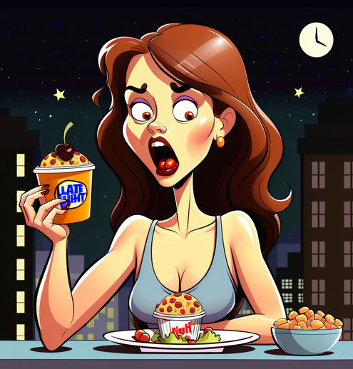 야식부터 줄이자.