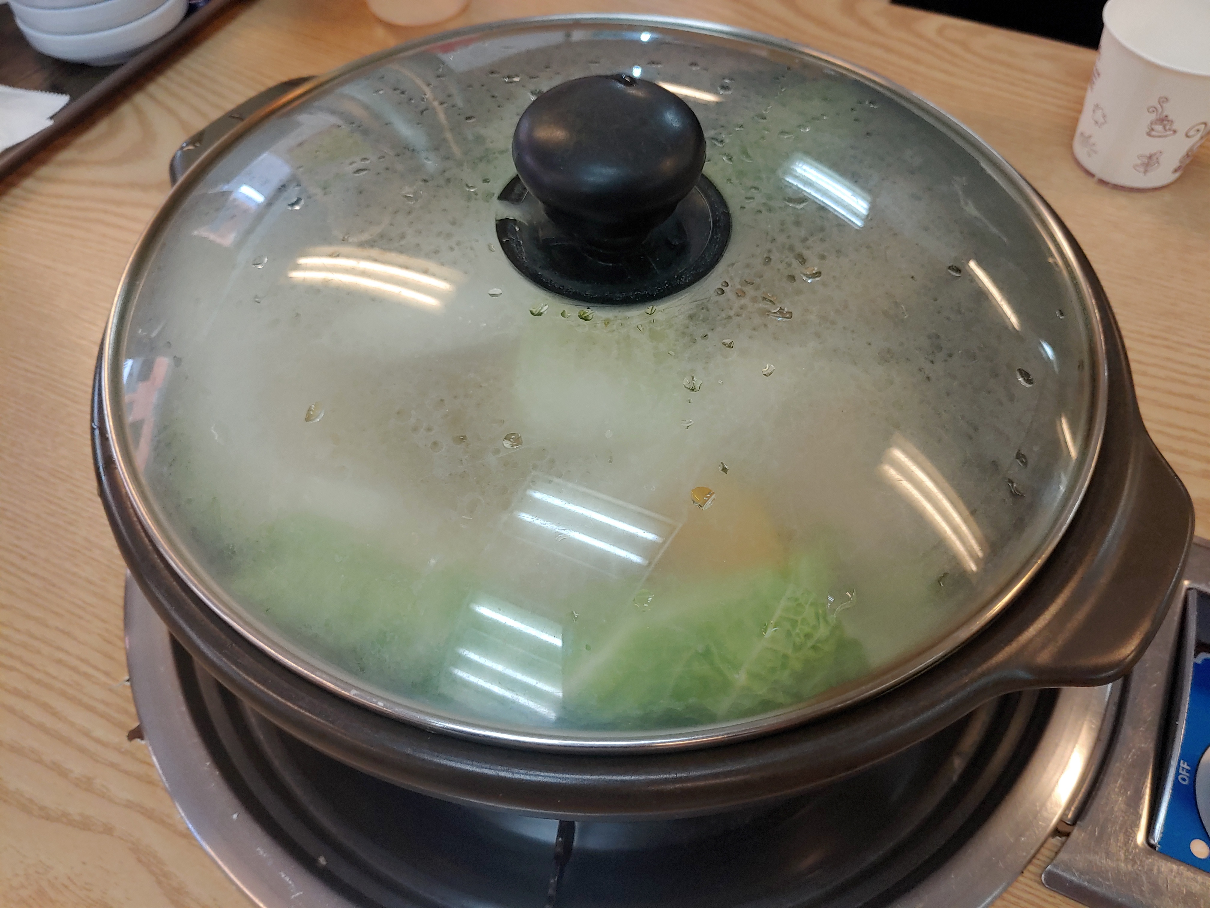 개성손만두 만두전골