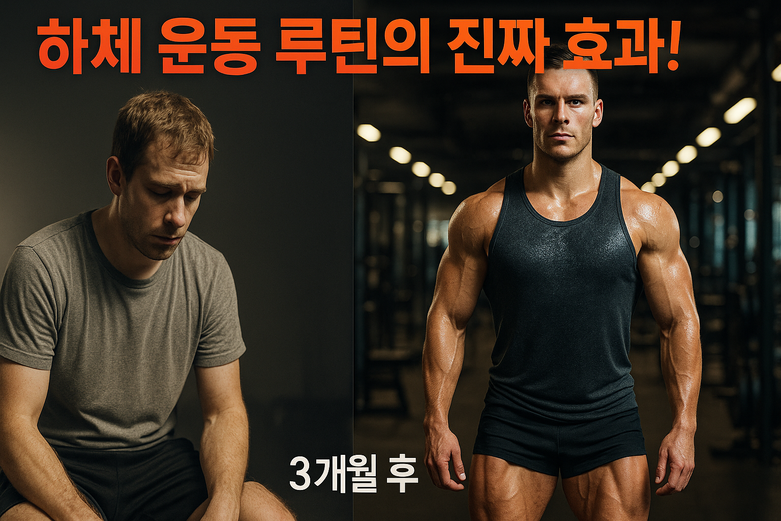 1.하체 운동 루틴의 진짜 효과