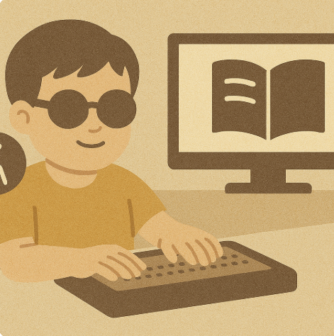 시각장애 아동을 위한 교육 보조기기 신청|대상·지원내용·절차 한눈에 정리 관련 사진