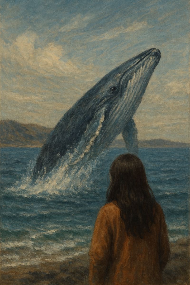 고래 보는 꿈 해몽 - 큰 기회의 징조?