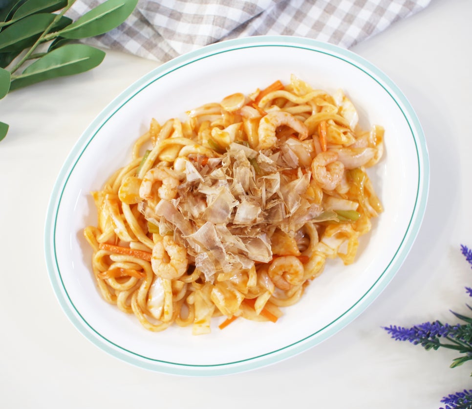 해물 볶음우동 야끼우동