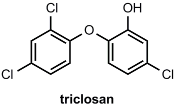 트리클로산 화학식