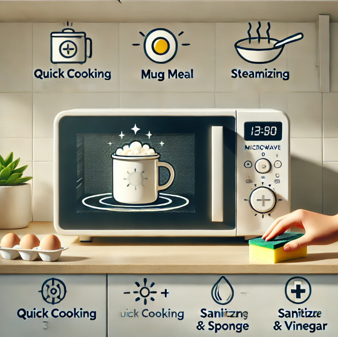 전자레인지는 시간을 아끼는 최고의 도구! 활용법만 알면 생활이 바뀝니다 사진