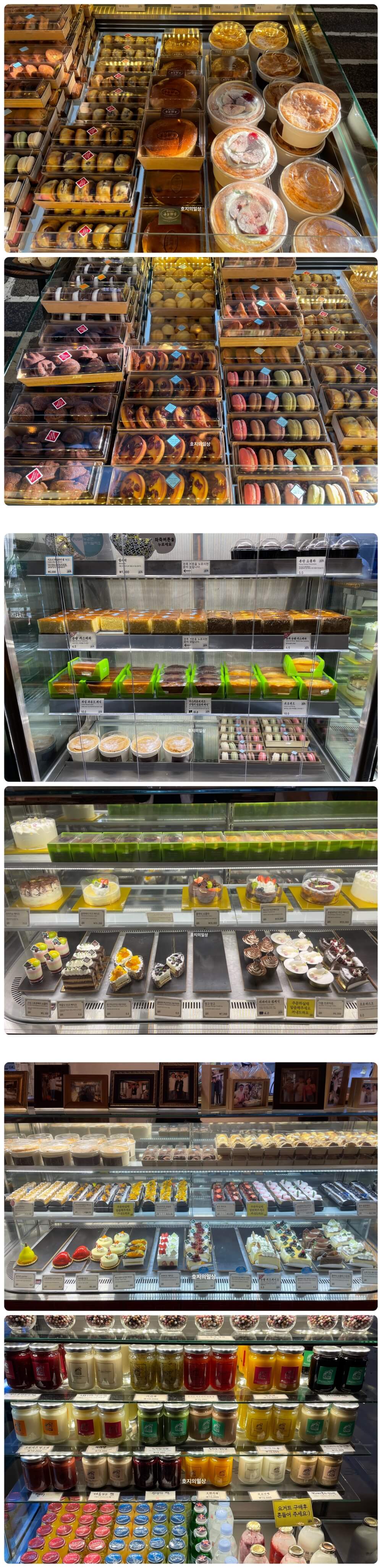 이천 베이커리 카페 맛집 이진상회 - 디저트 및 케익 종류
