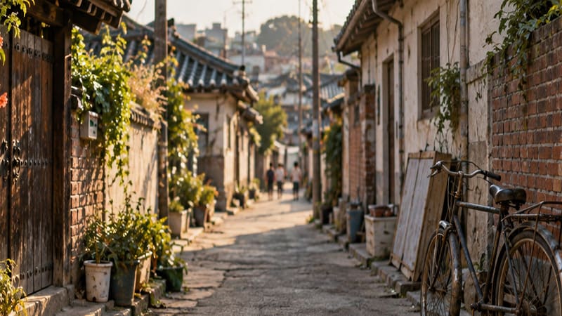 <img src=&rdquo;old-korean-alley-nostalgia.jpg &rdquo; alt=&rdquo;옛날 골목길의 전체적인 풍경&rdquo;>