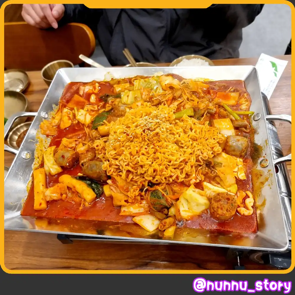 순대실록 순대곱창볶음 순대실록 부산