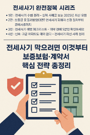 전세사기 예방을 위한 핵심 전략