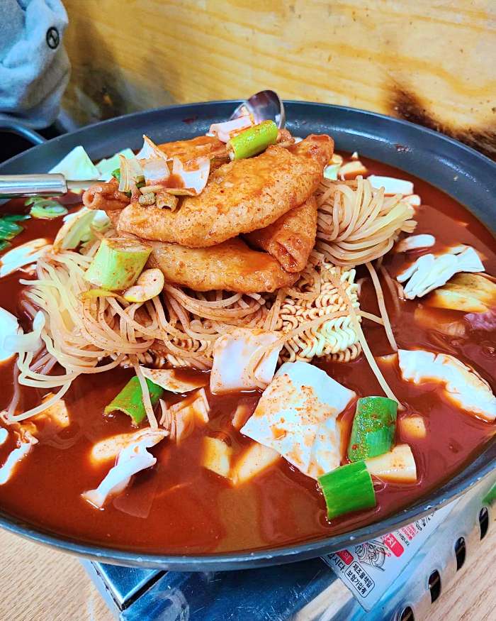 생활의 달인 중랑역 포차거리 즉석 떡볶이 맛집