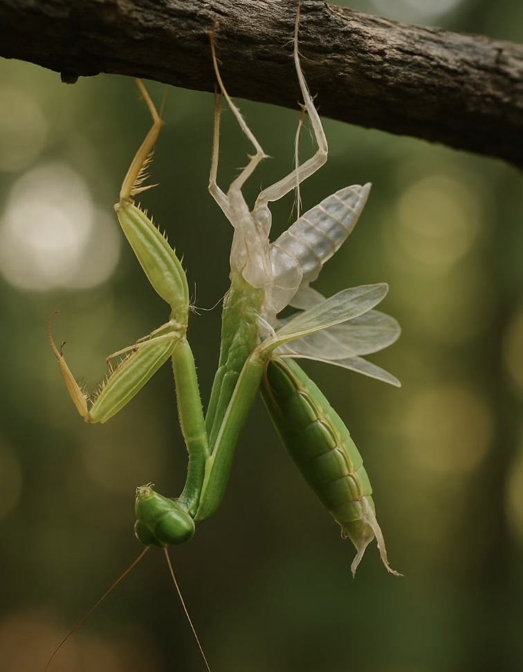 가장 위험하고 신비로운 순간, 탈피