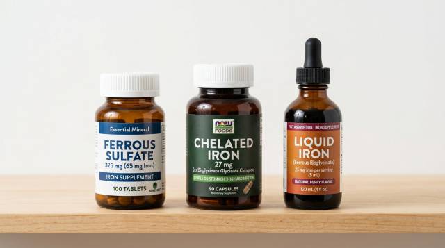 철분제 종류 황산철 글루콘산철 킬레이트철"