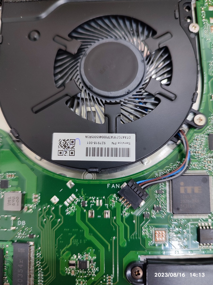 CPU 쿨러입니다. 927918-001 DTA47G71FATP000465005R3A