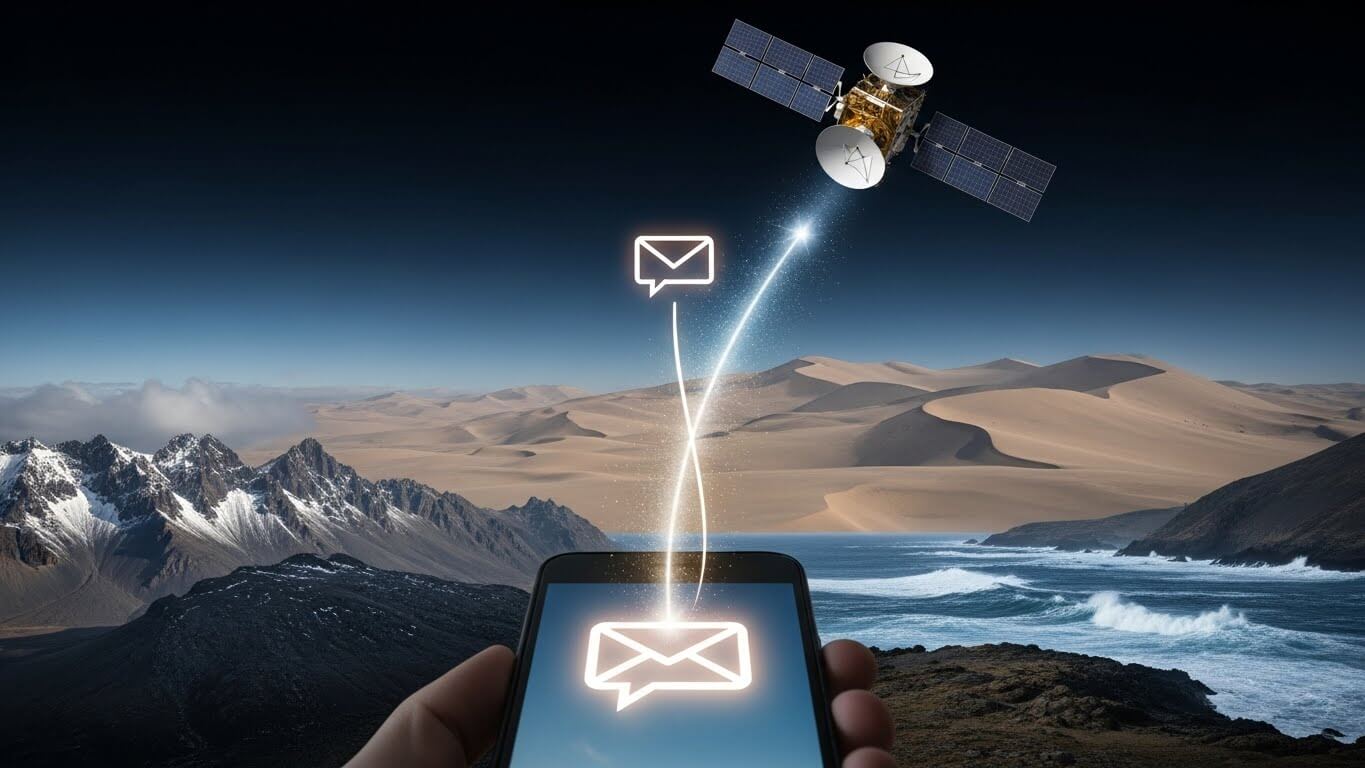 위성 문자 원리 완전정복(D2D, LTE폰, 연결방식)