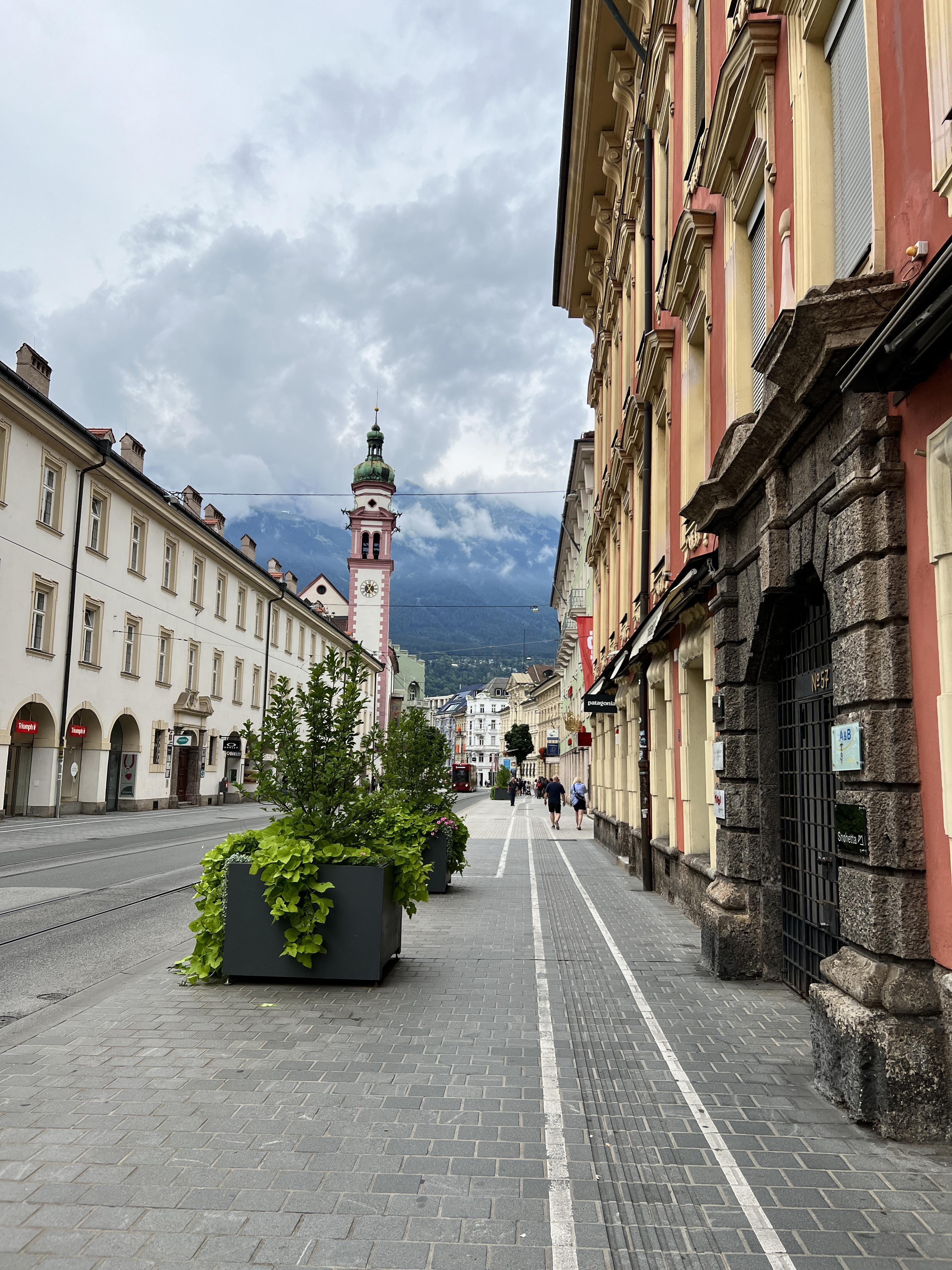 아름다운 도시 인스부르크