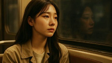 지하철 안에서 이유 없이 눈물이
