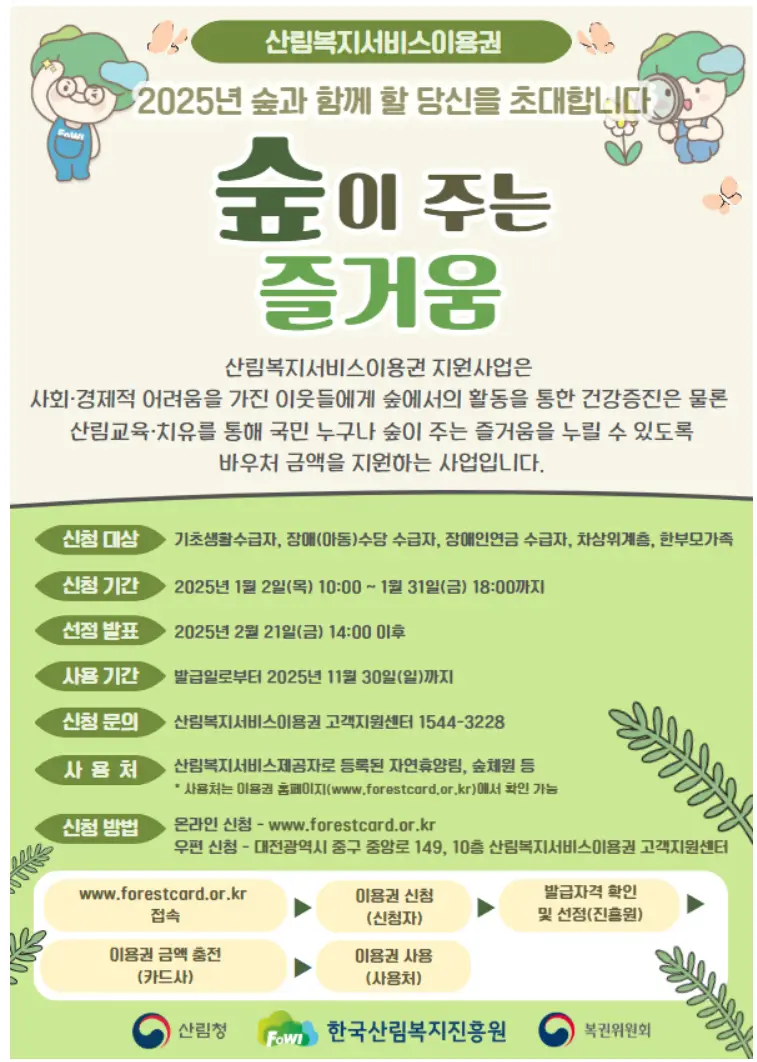 2025-산림복지바우처-공고안내문