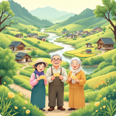 청양군 농어촌 기본소득 이미지