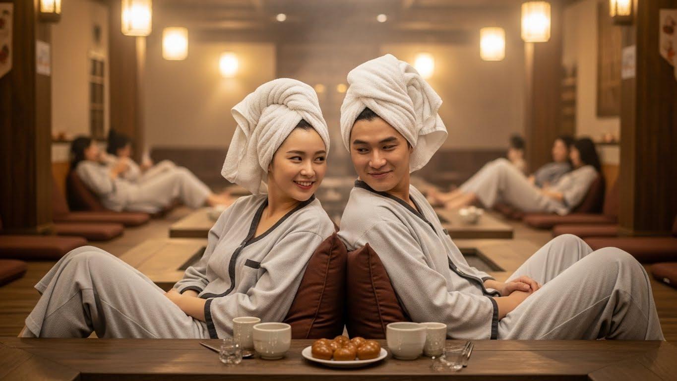 찜질방 데이트