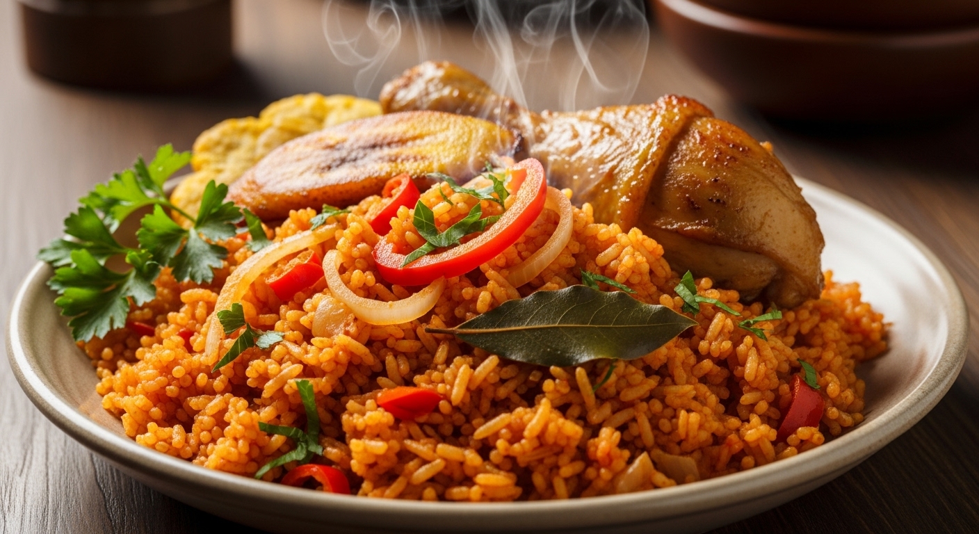 나이지리아 전통음식 졸로프 라이스