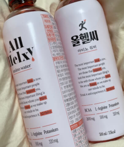 올헬씨 아미노워터