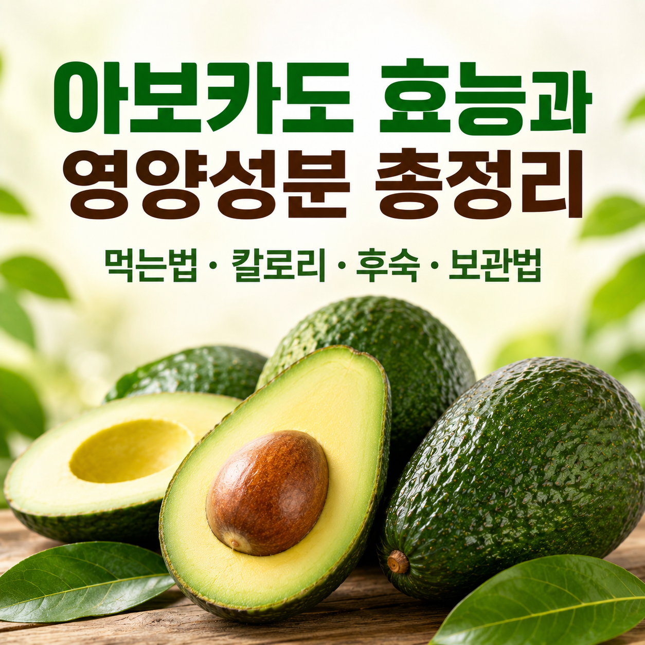 아보카도 효능