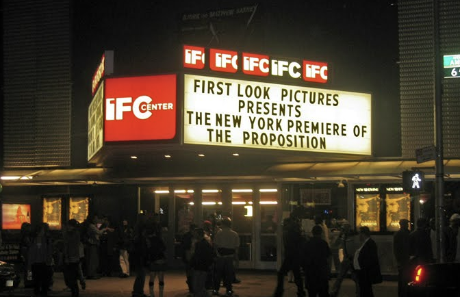 뉴욕 IFC 센터 입구