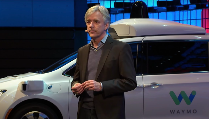 존-크라프칙-Waymo-CEO,-자율주행-차량-발표-중