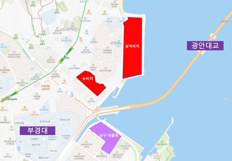 부산시-수영구-삼익비치-주변-지도-이미지
