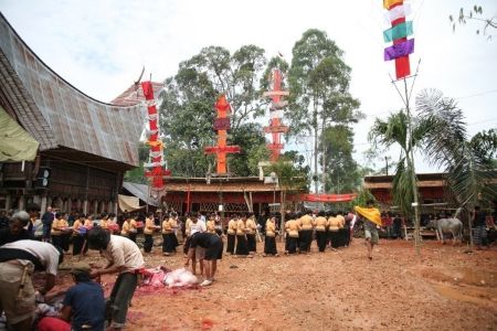 페루 전통 장례 문화 사진