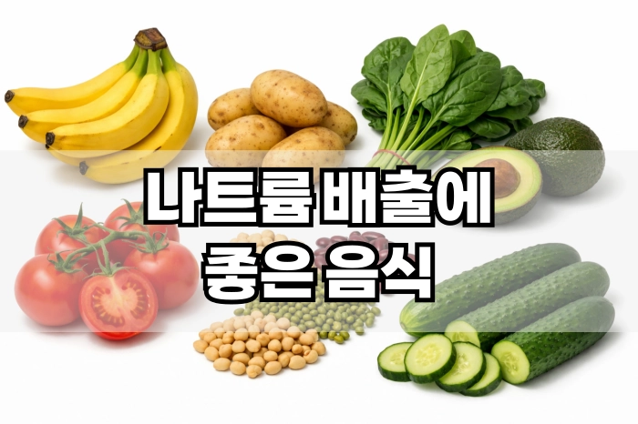 나트륨 배출에 좋은 음식