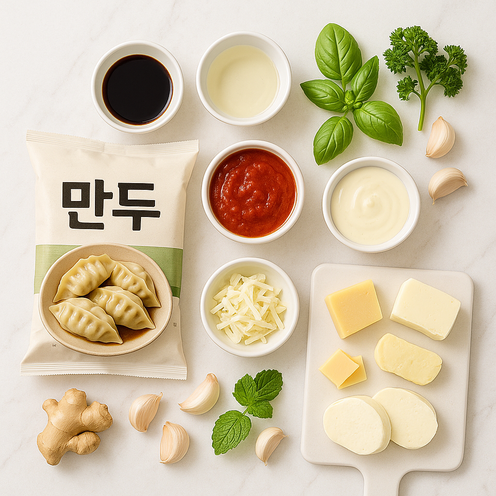 만두 활용 간편식 아이디어 - 만두의 무한 변신