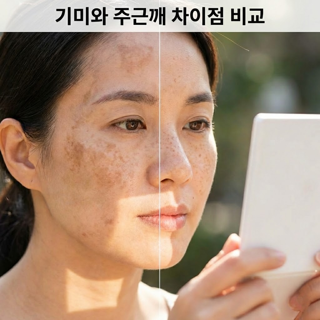 기미와 주근깨