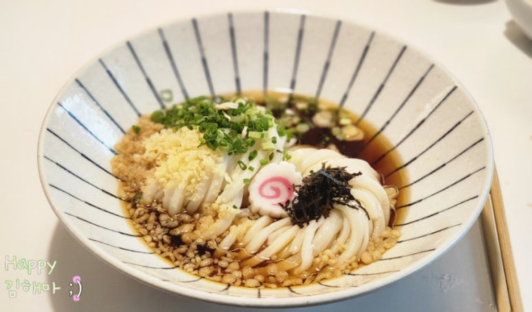 자가제면 우동 일산 웨돔 맛집 우동가조쿠
