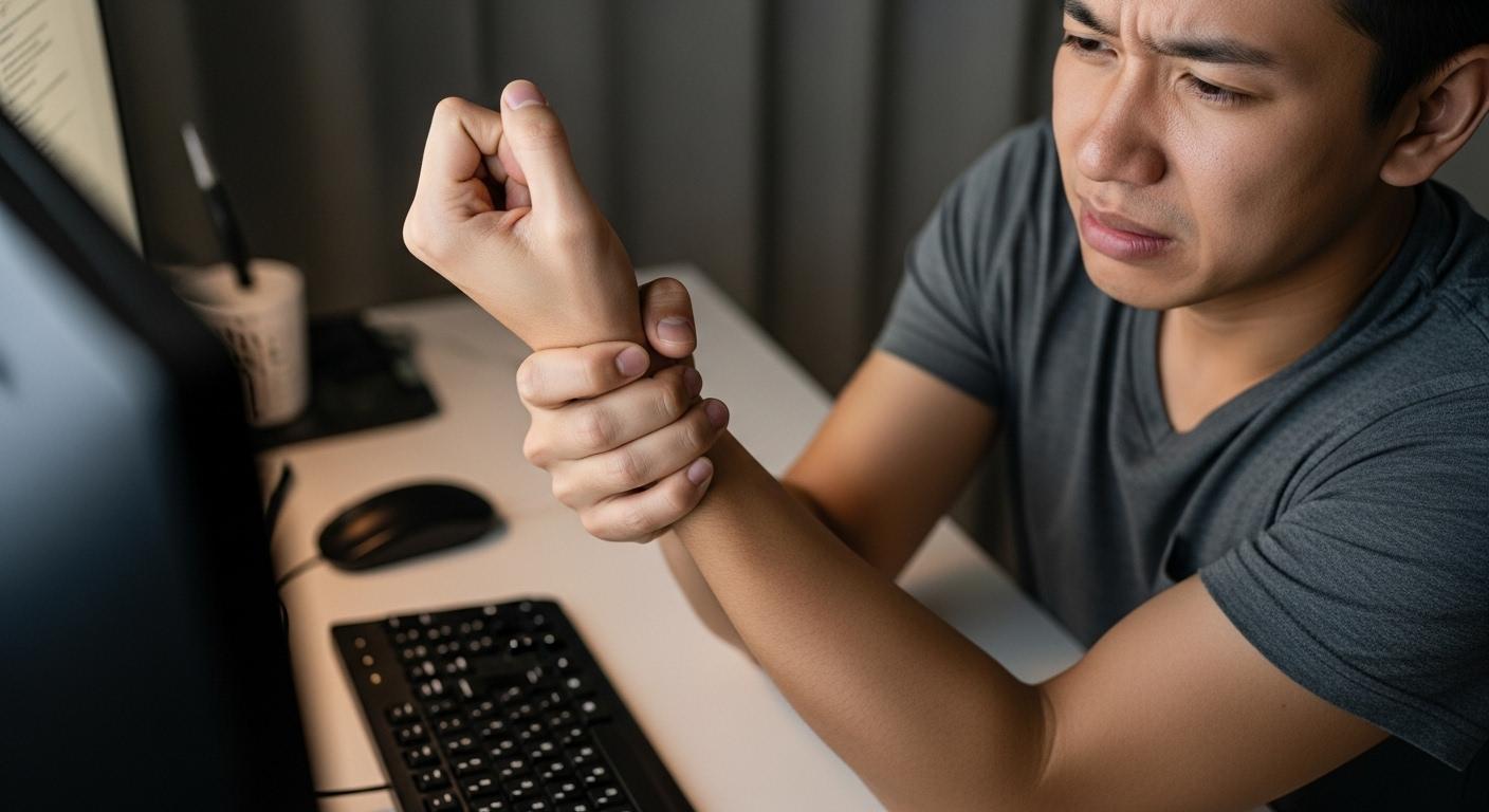 팔뚝살이아픈이유