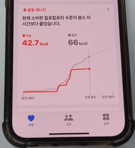 아이폰 건강앱 사용방법 2