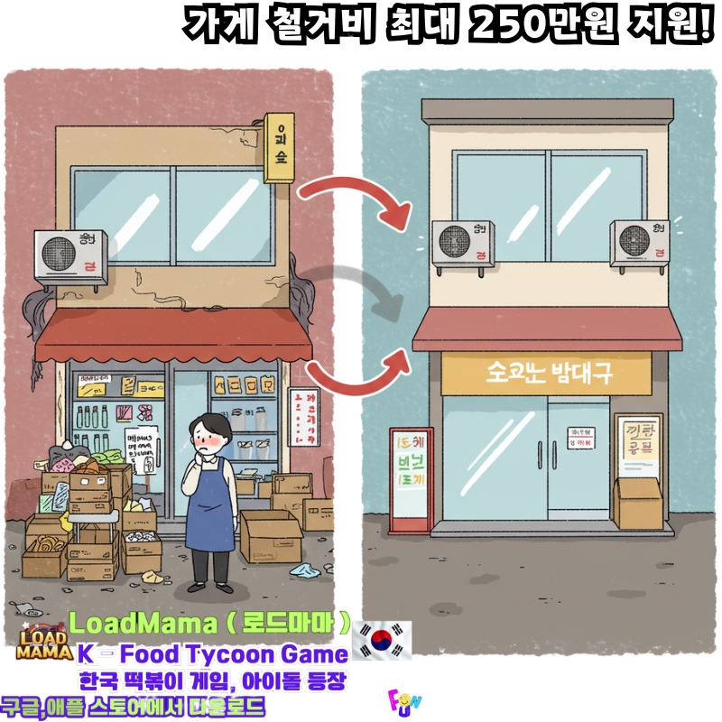 희망리턴패키지 가게철거비지원