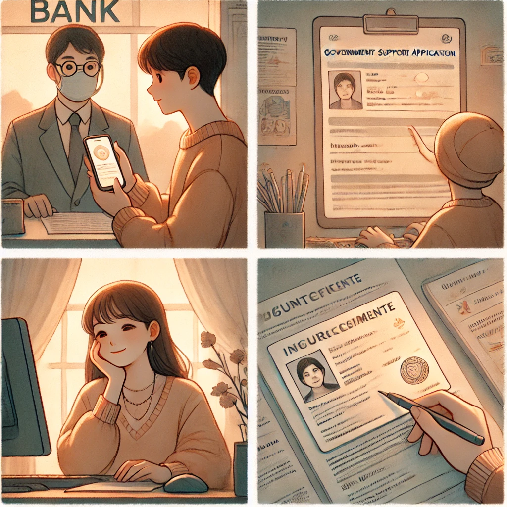 4대보험 가입확인서 인터넷 발급 다운로드 PDF 파일저장 관련 사진