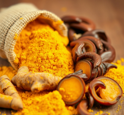 강황과타마린드그림