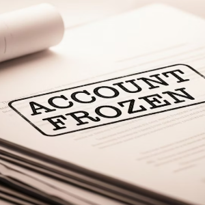 계좌동결