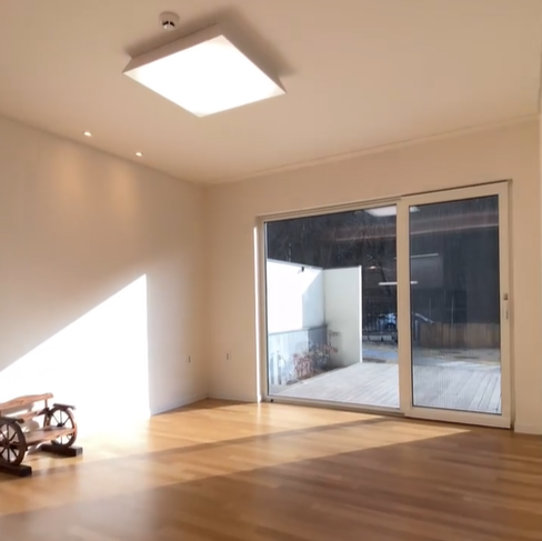 햇살이 넘치는 방 구조