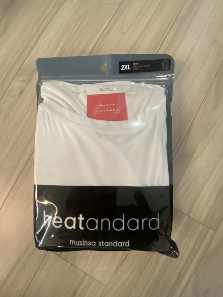 무신사 무신사스탠다드 무탠다드 맨즈 크루 넥 티셔츠_이너 웨어 [화이트]