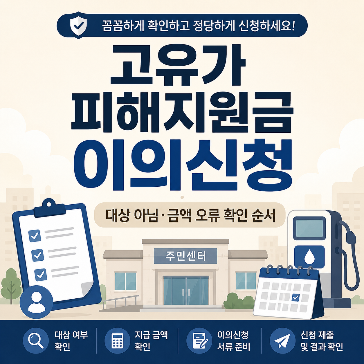 고유가 피해지원금 이의신청 방법 안내 썸네일