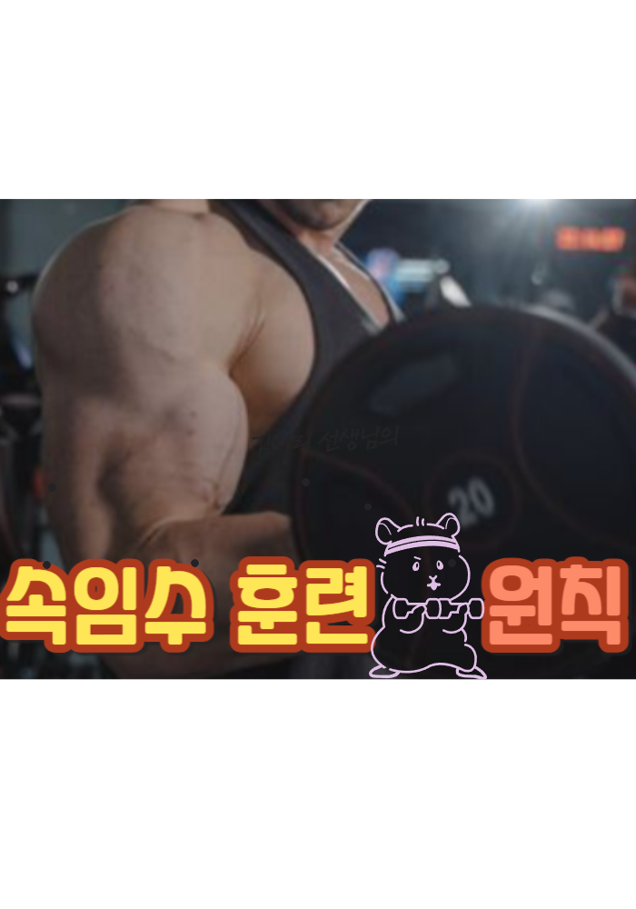 1.속임수 훈련 원칙