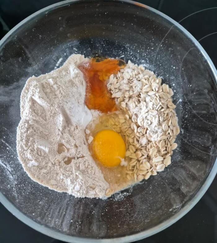 오트밀 빵 만들기