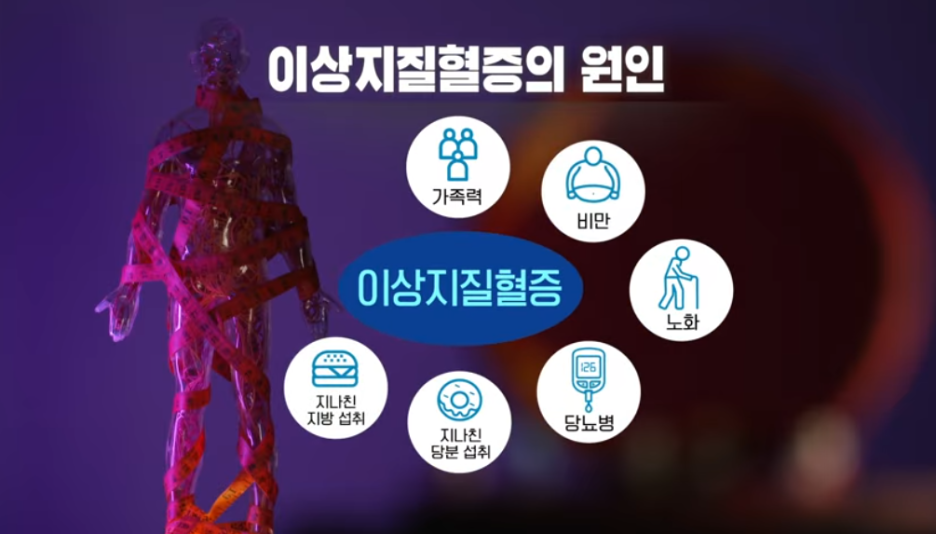 고지혈증 증상, 고지혈증좋은음식, 나쁜 음식 일상생활속 관리법