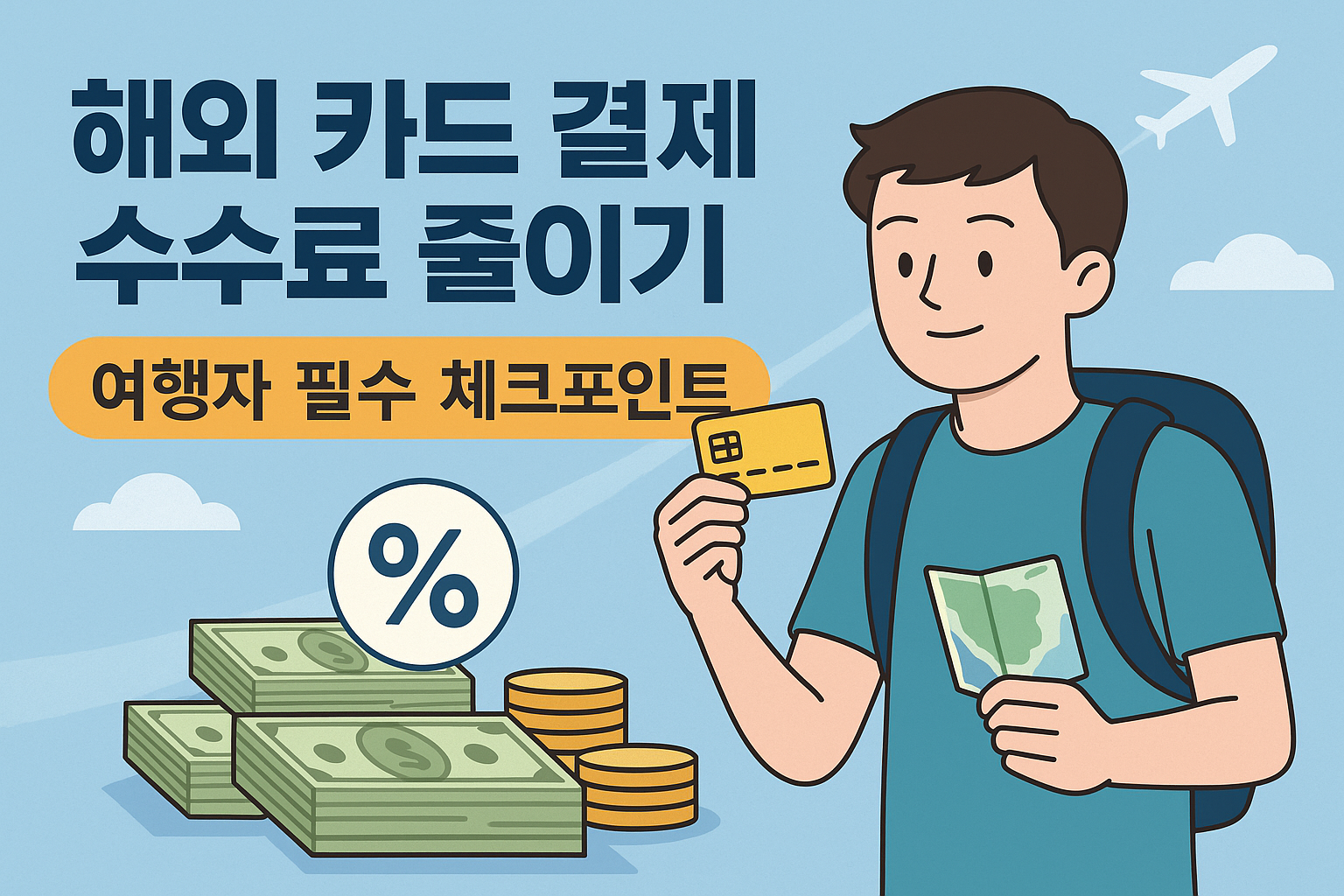 해외 카드 결제 수수료 줄이기 &ndash; 여행자 필수 체크포인트