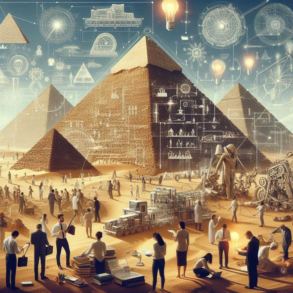 피라미드 건설의 비밀