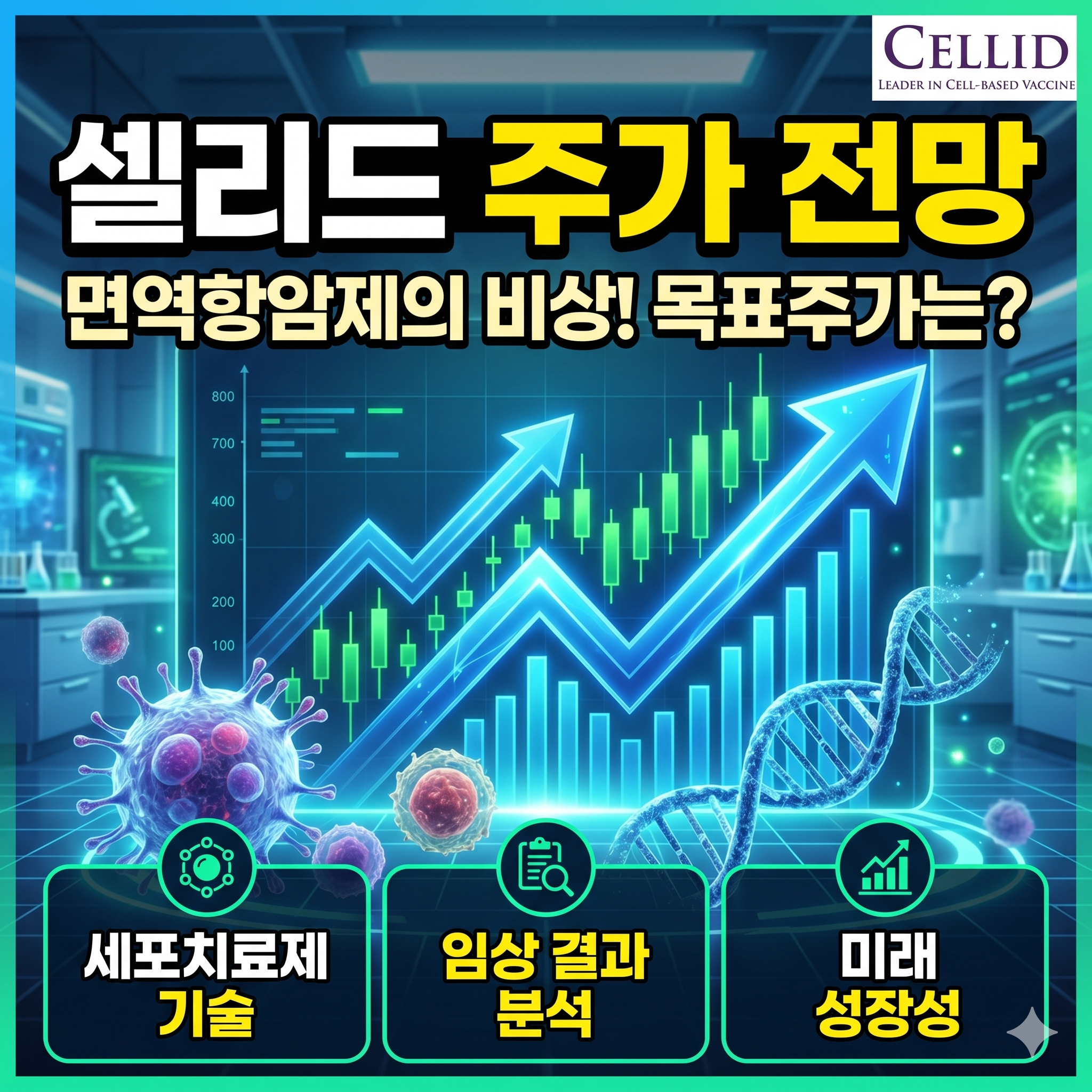 셀리드 주가 전망