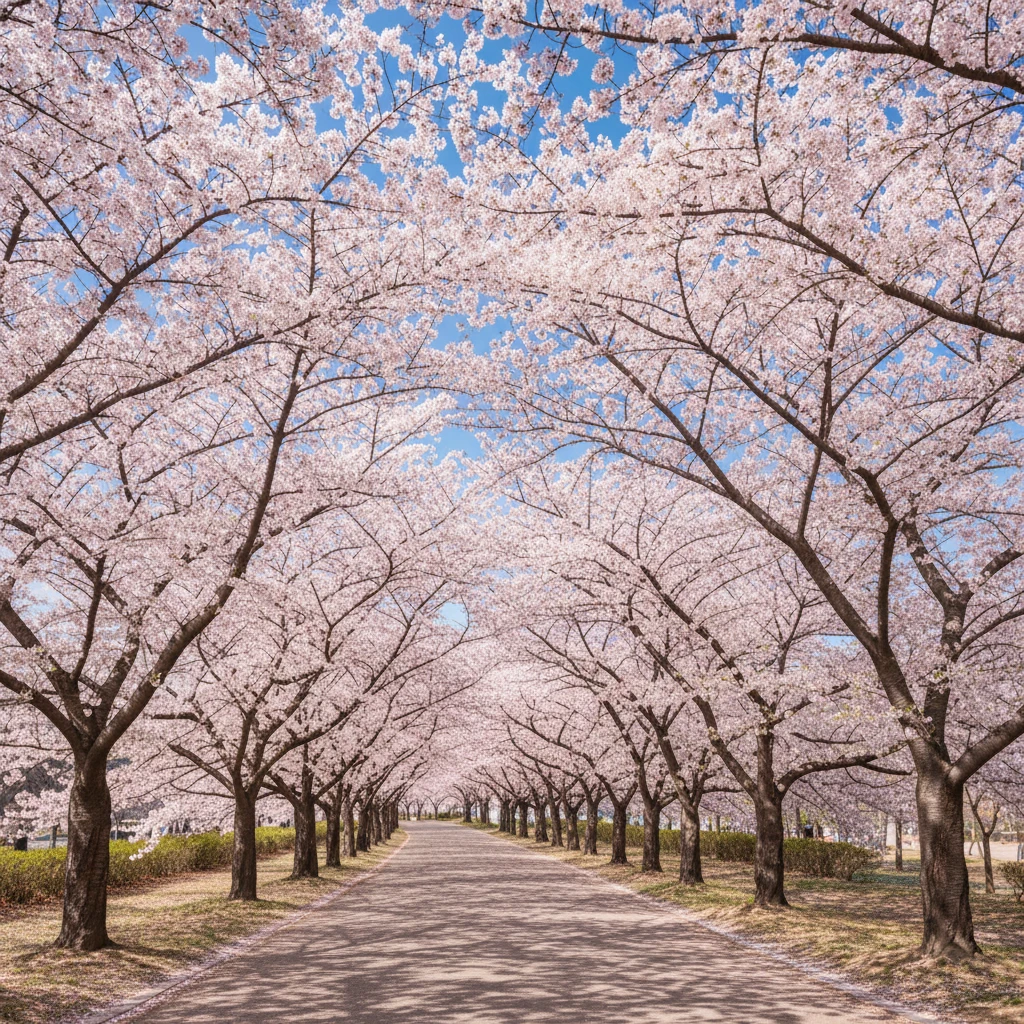광주 북구 벚꽃 개화시기와 아이와 가..