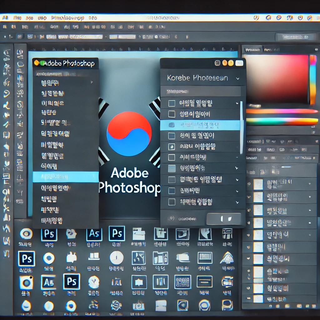 포토샵 한글판을 영문판으로 변경